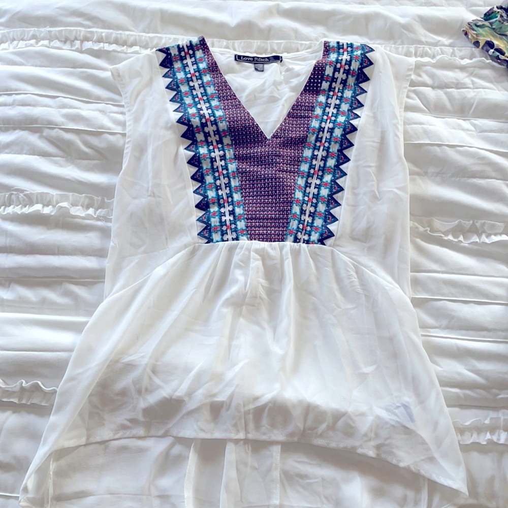 Love stitch blouse